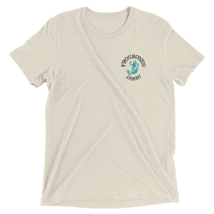 Frogbones Armory Tri-Blend T-shirt Oatmeal