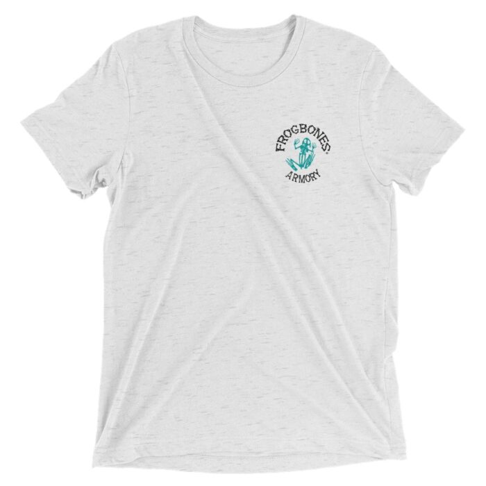 Frogbones Armory Tri-Blend T-shirt White